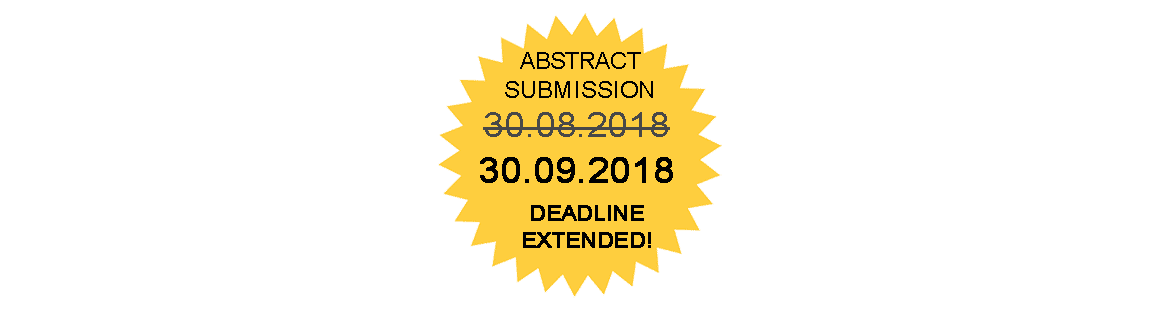 Abstrct Submission Deadline extended 